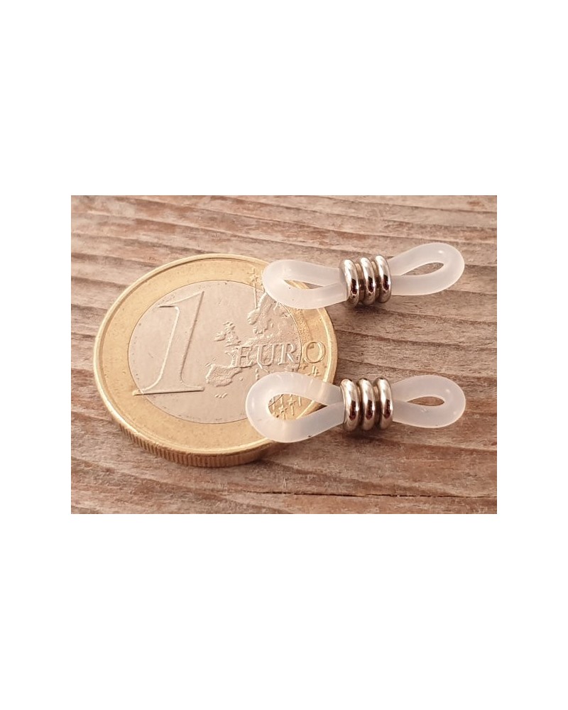 Brillenhalter (2 Stk), Edelstahl