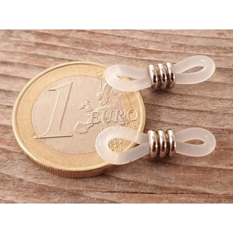 Brillenhalter (2 Stk), Edelstahl