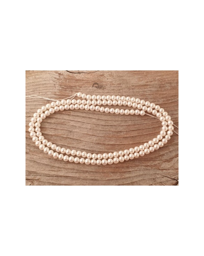 Perlenstrang 3mm rund, AA
