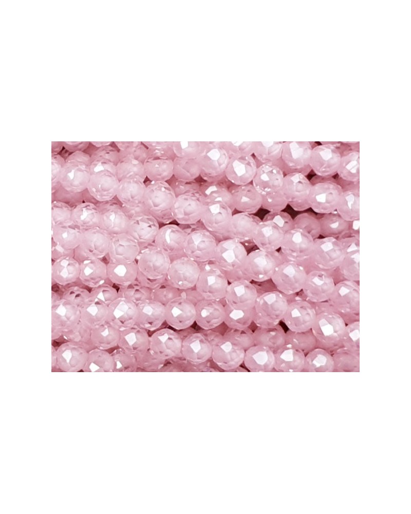 Zirkonkette-stark funkelnd-facettiert 2mm