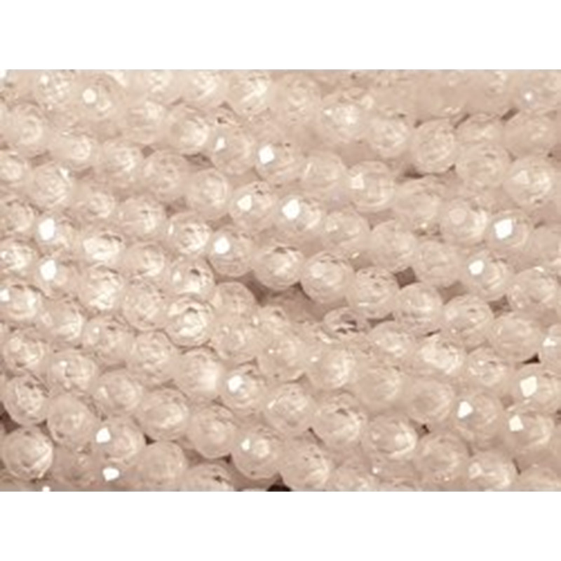 Zirkonkette-stark funkelnd-facettiert 2mm