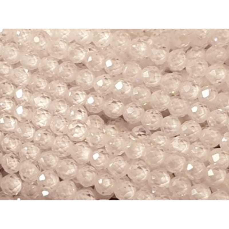 Zirkonkette-stark funkelnd-facettiert 2mm