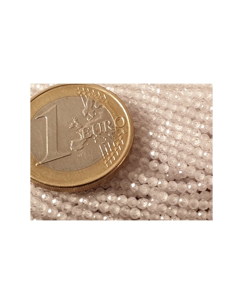 Zirkonkette-stark funkelnd-facettiert 2mm