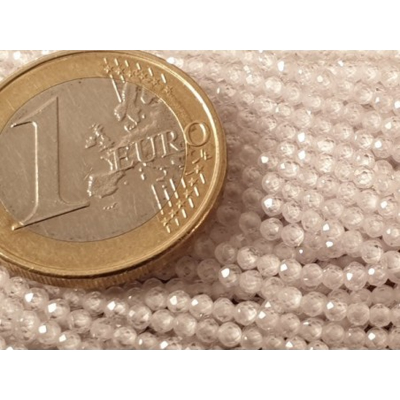 Zirkonkette-stark funkelnd-facettiert 2mm