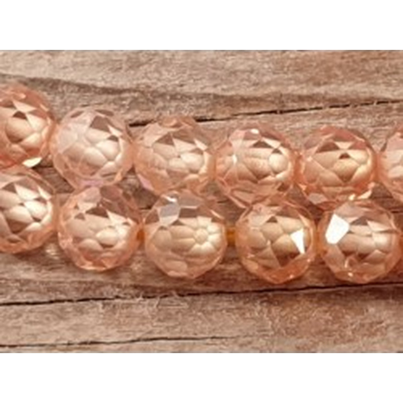 Zirkonkette-stark funkelnd-facettiert 4mm