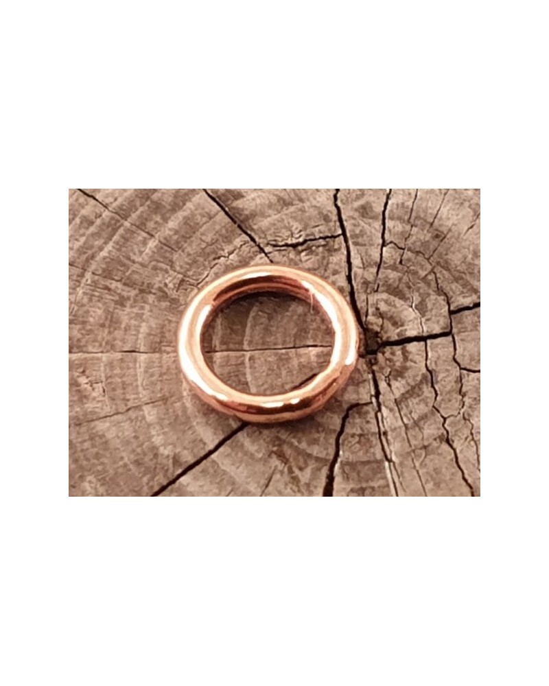 Ring 5mm geschlossen, Goldfilled ROSE
