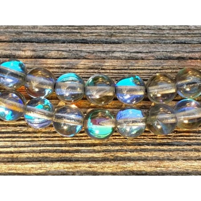 Rainbowchrystalkette 6mm