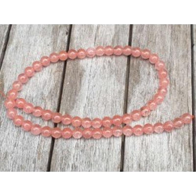 Cherryquarzkette 6mm 2