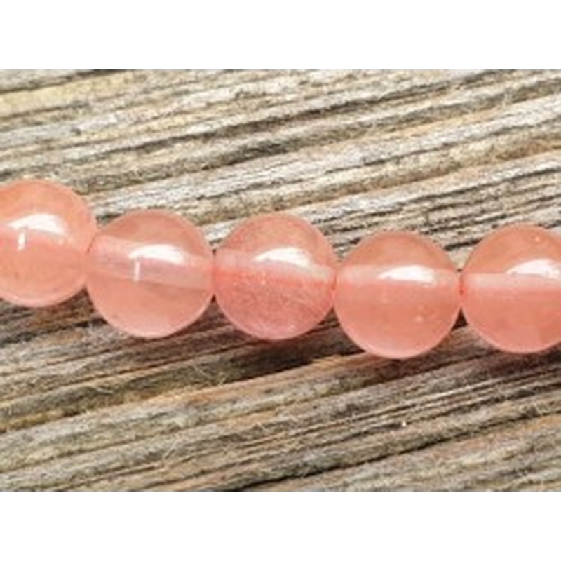 Cherryquarzkette 6mm