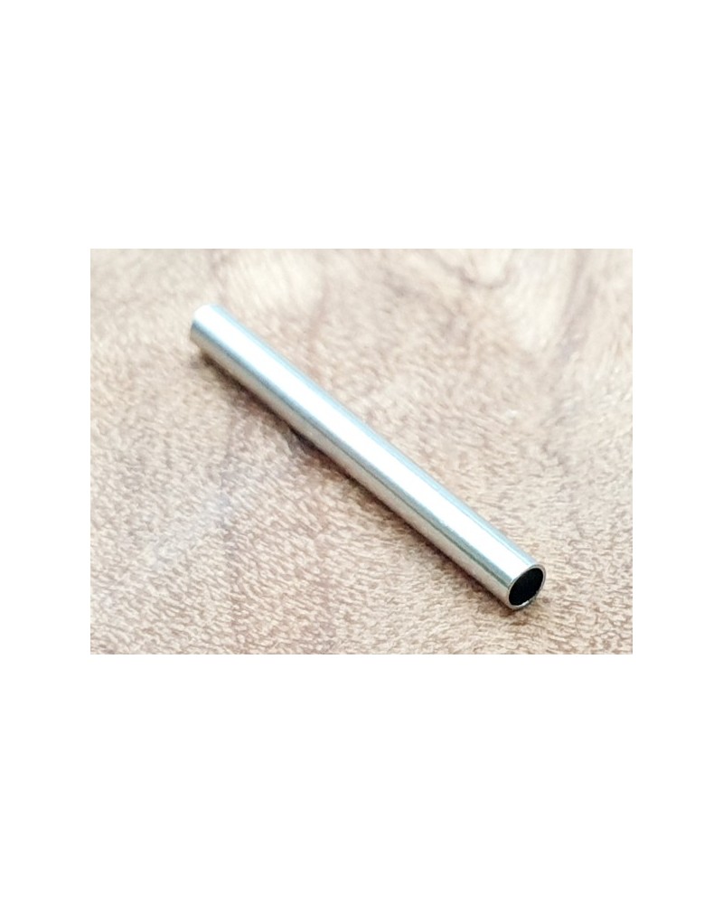 Zwischenteil, Röhrchen 1.5x15mm, Edelstahl