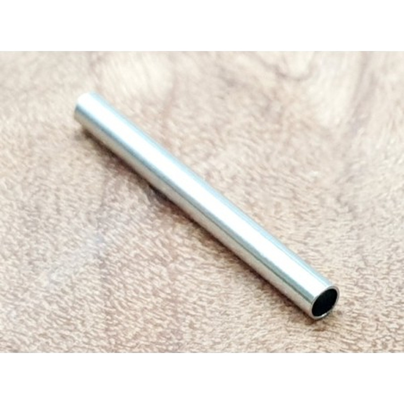 Zwischenteil, Röhrchen 1.5x15mm, Edelstahl