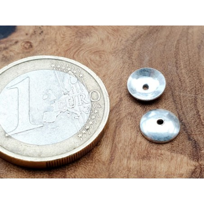 Zwischenteil, Endkappe 7mm, 925 Silber
