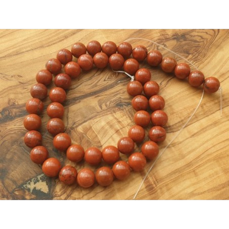 roter Jaspis Kette 8mm