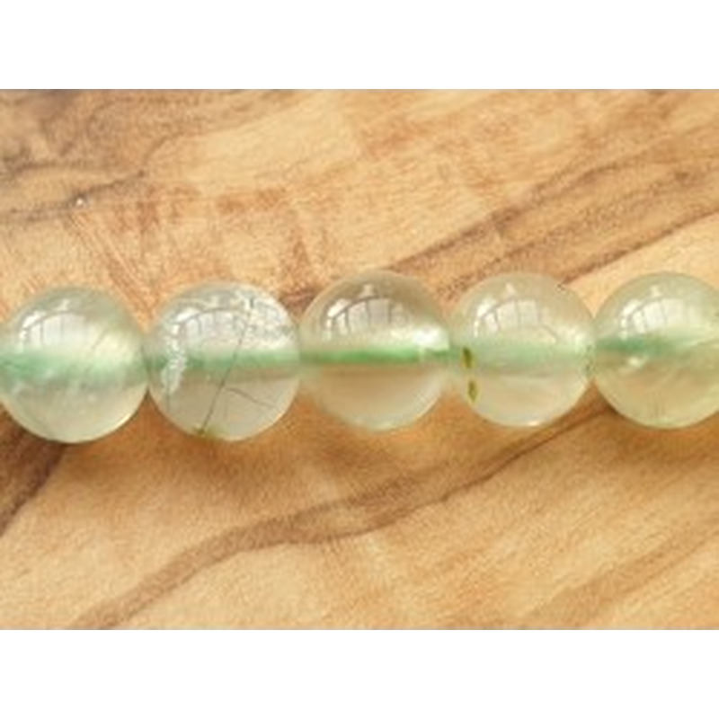 Prehnitkette 6mm