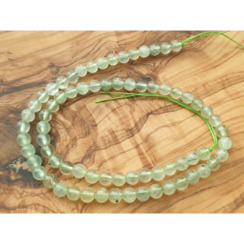 Prehnitkette 6mm