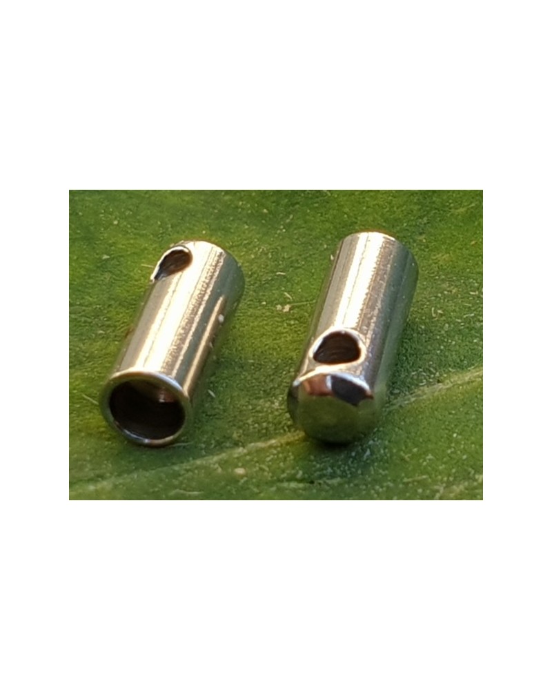 Bandende 2mm (2 Stk), Edelstahl