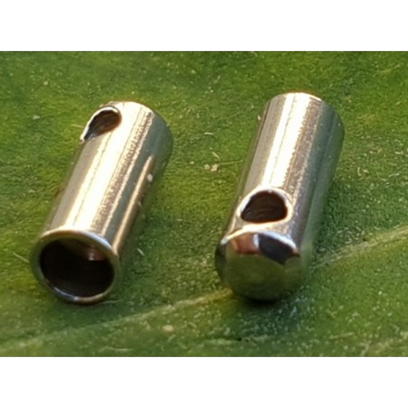 Bandende 2mm (2 Stk), Edelstahl