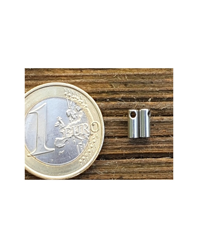 Bandende 2mm (2 Stk), Edelstahl