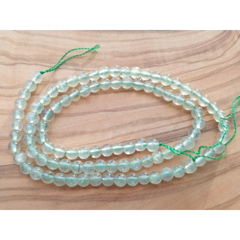 Prehnitkette 4mm
