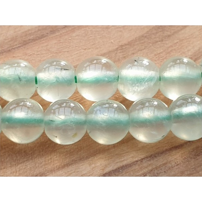 Prehnitkette 4mm