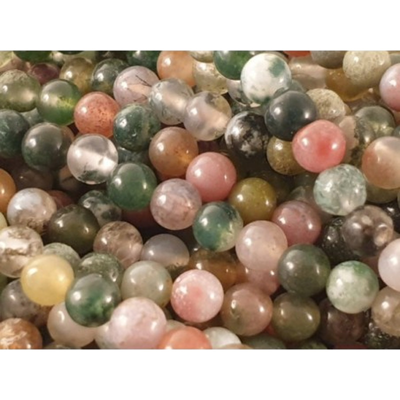 Fancy Jaspis Kette 4mm