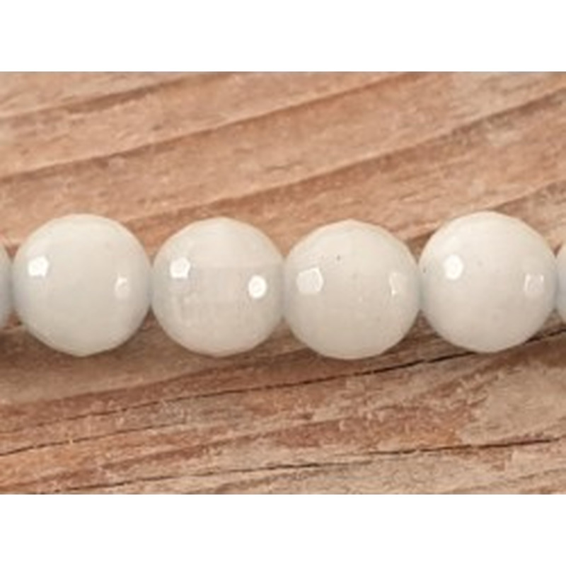 Aquamarinkette facettiert, 6mm