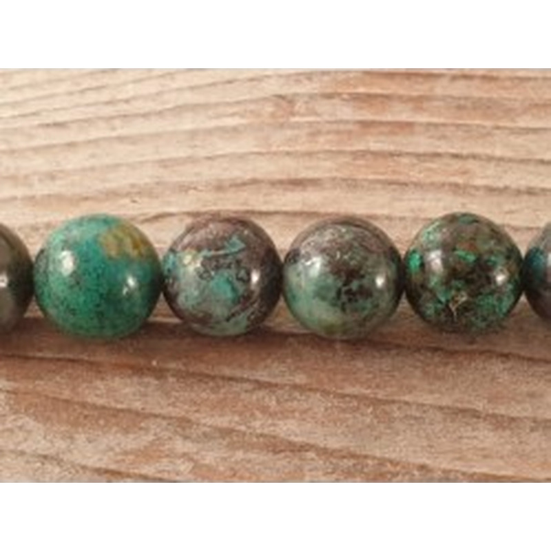 Chrysokollkette 8mm