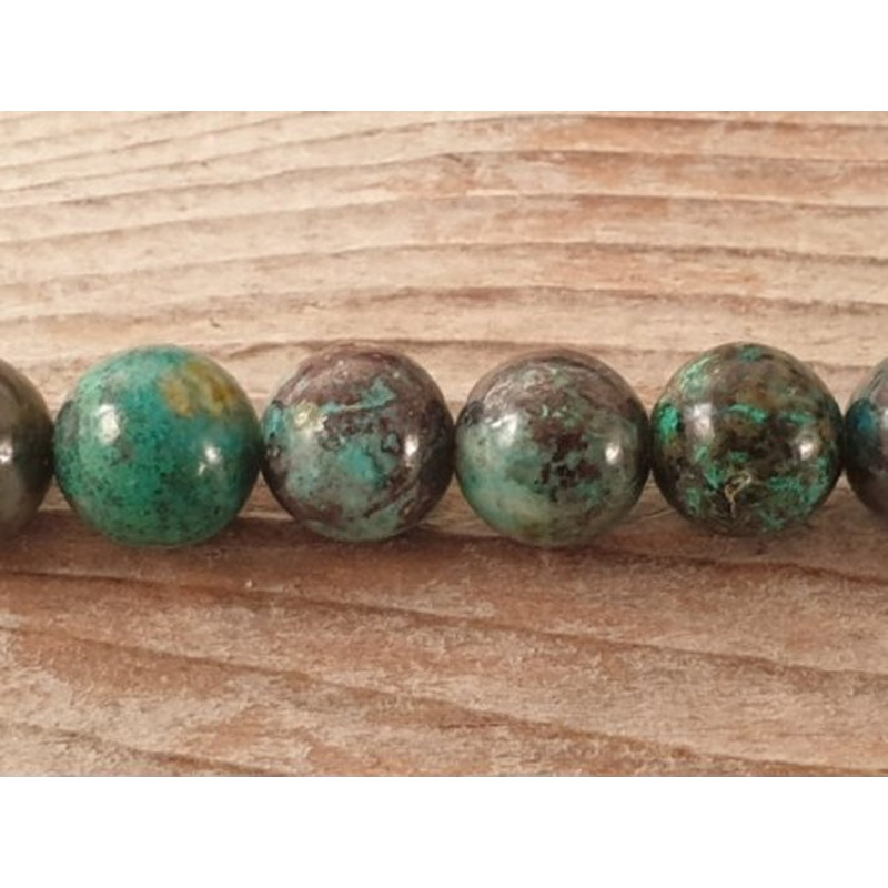 Chrysokollkette 8mm