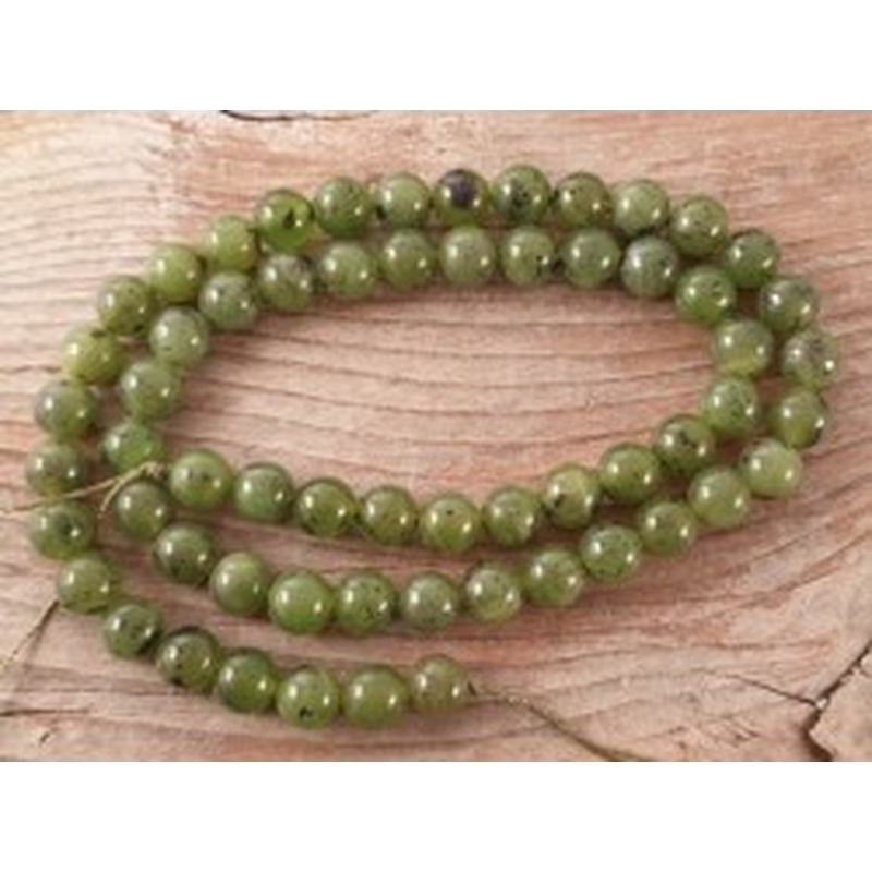 Nephrit Jadekette 6mm 2