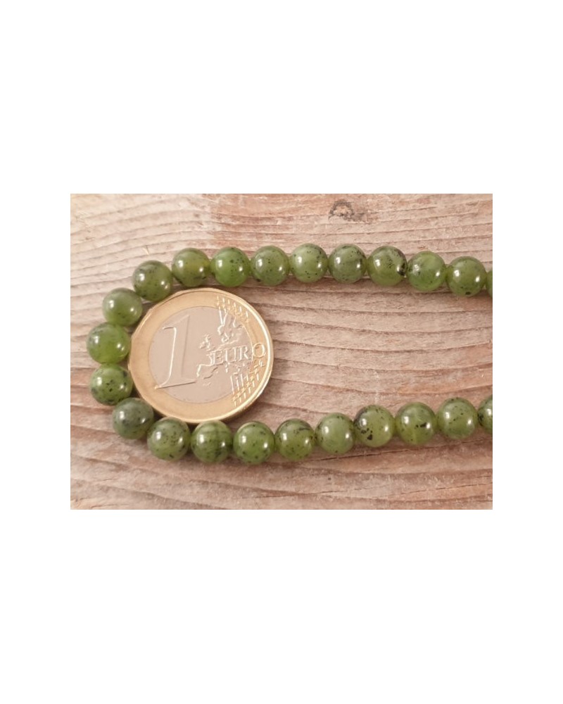 Nephrit Jadekette 6mm