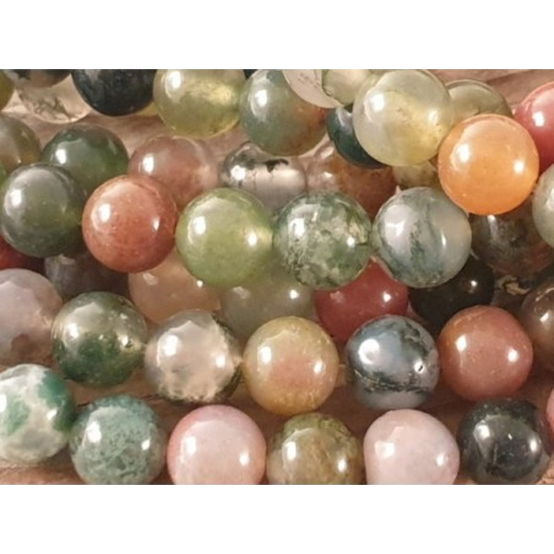 Fancy Jaspis Kette 6mm