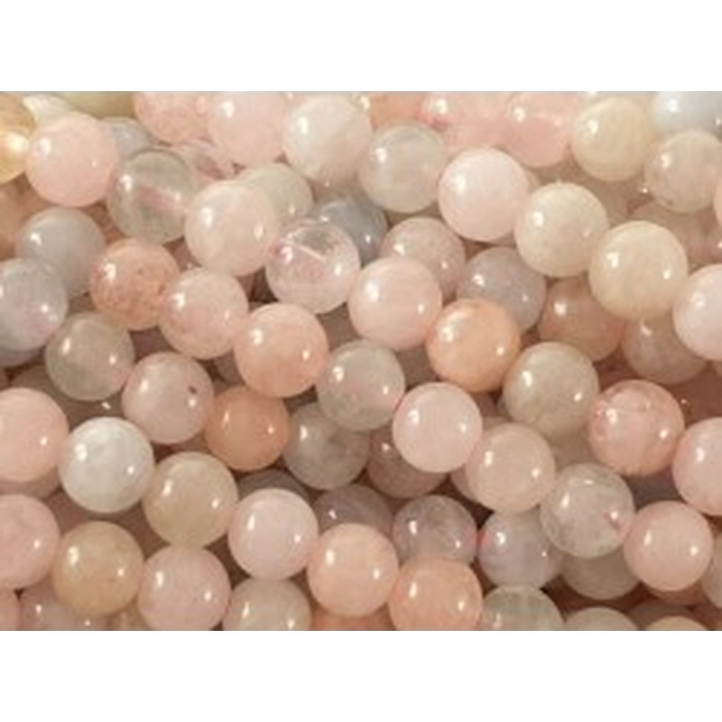 Beryllkette (Aquamarin / Morganit) 4mm