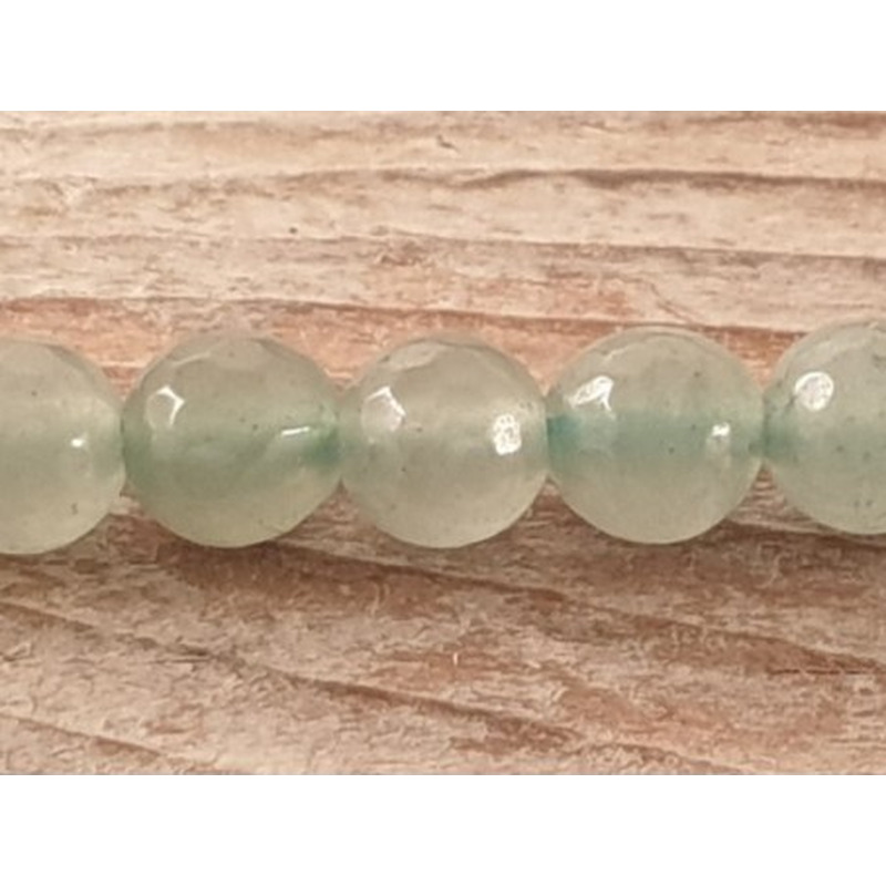 Aventurinkette facettiert 6mm