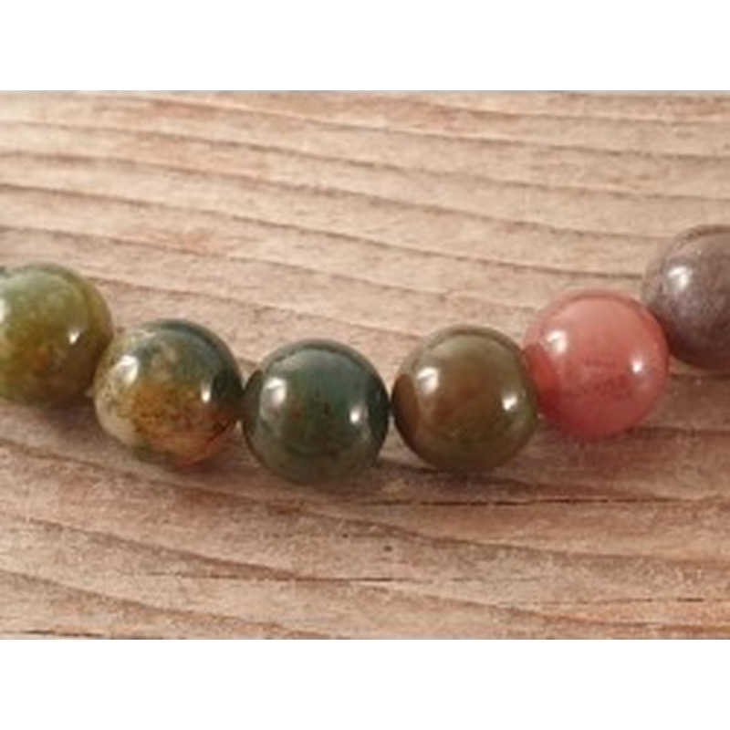 Fancy Jaspis Kette 8mm