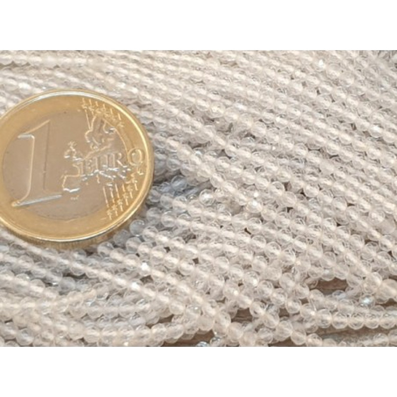 Bergkristallkette facettiert 2mm