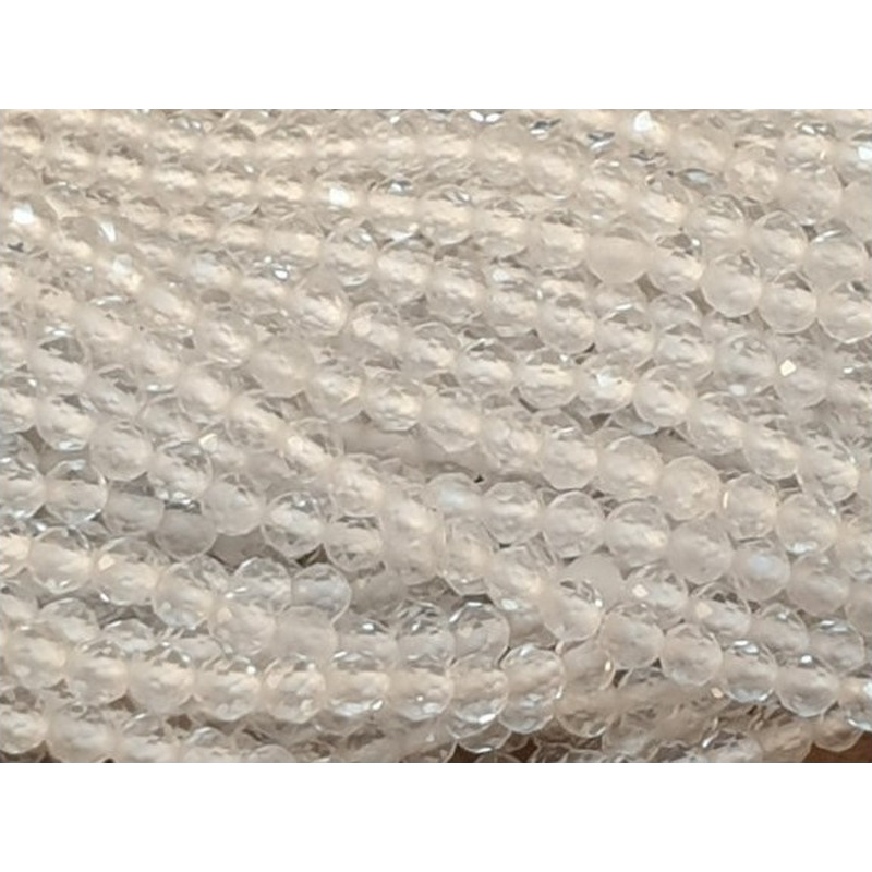 Bergkristallkette facettiert 2mm
