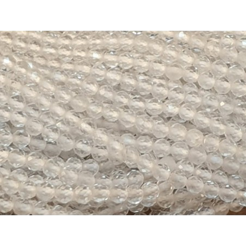 Bergkristallkette facettiert 2mm