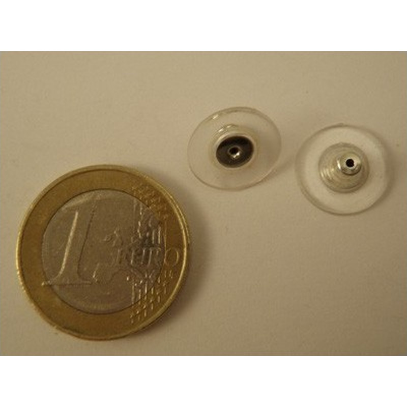 Ohrsteckerverschluss aus Kunststoff