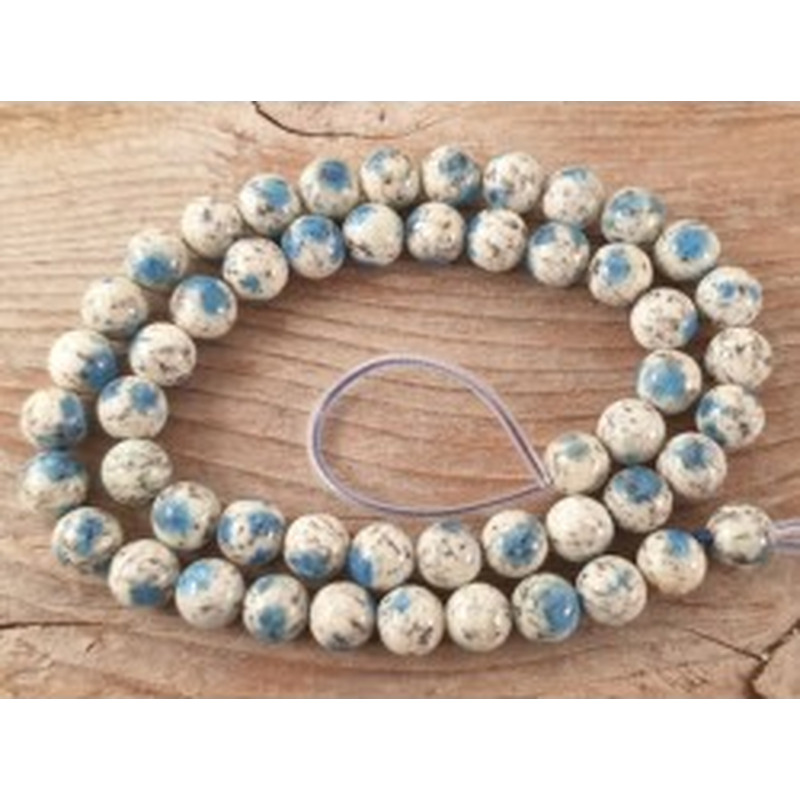 K2-Azuritkette (K2 Nite Stone) 8mm AA 2