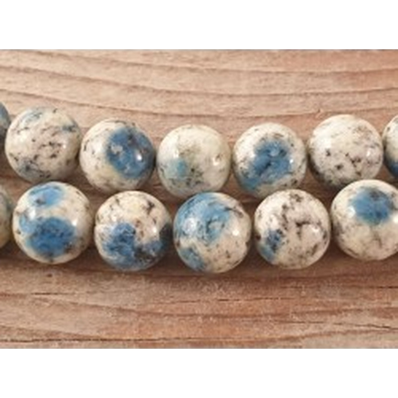 K2-Azuritkette (K2 Nite Stone) 8mm AA