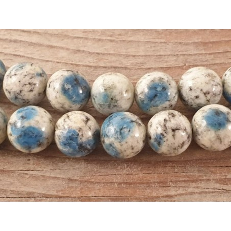 K2-Azuritkette (K2 Nite Stone) 8mm AA