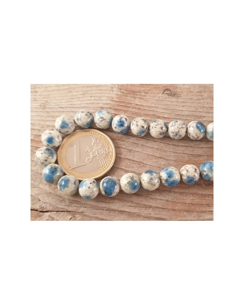 K2-Azuritkette (K2 Nite Stone) 8mm AA
