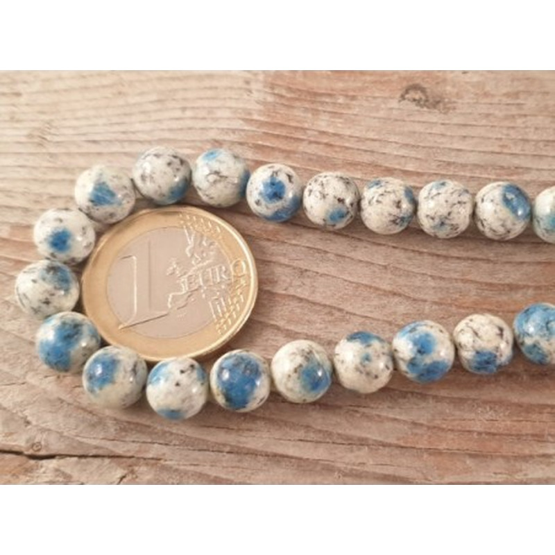 K2-Azuritkette (K2 Nite Stone) 8mm AA