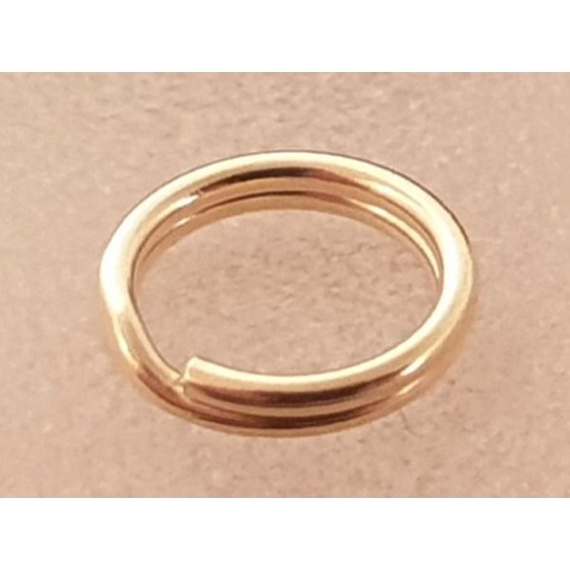 Ring 6.5mm Spiralring, Goldfilled