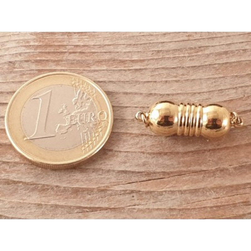 Magnetschliesse 8*23mm vergoldet