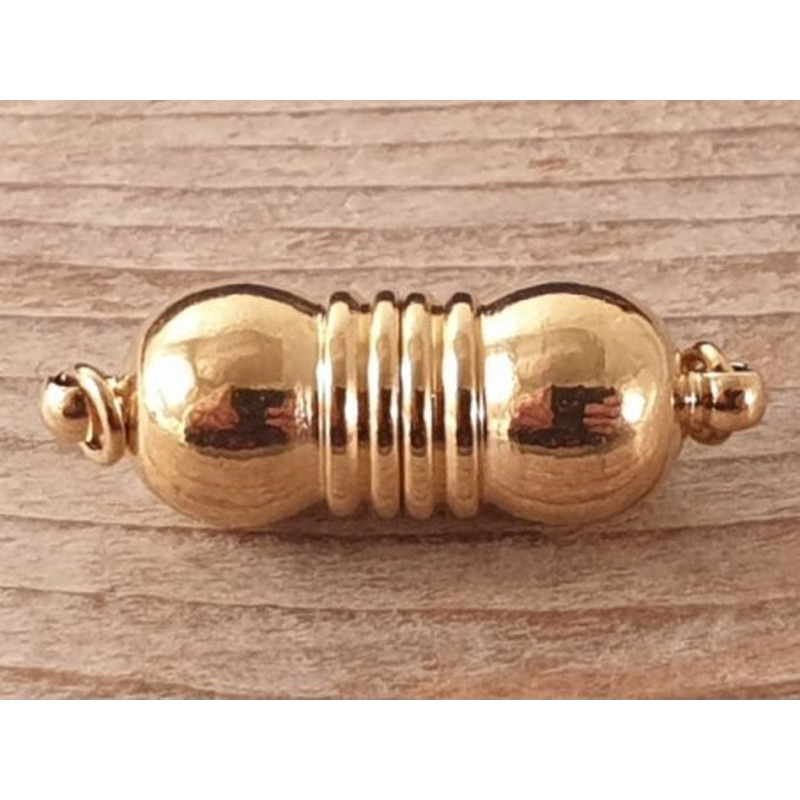 Magnetschliesse 8*23mm vergoldet