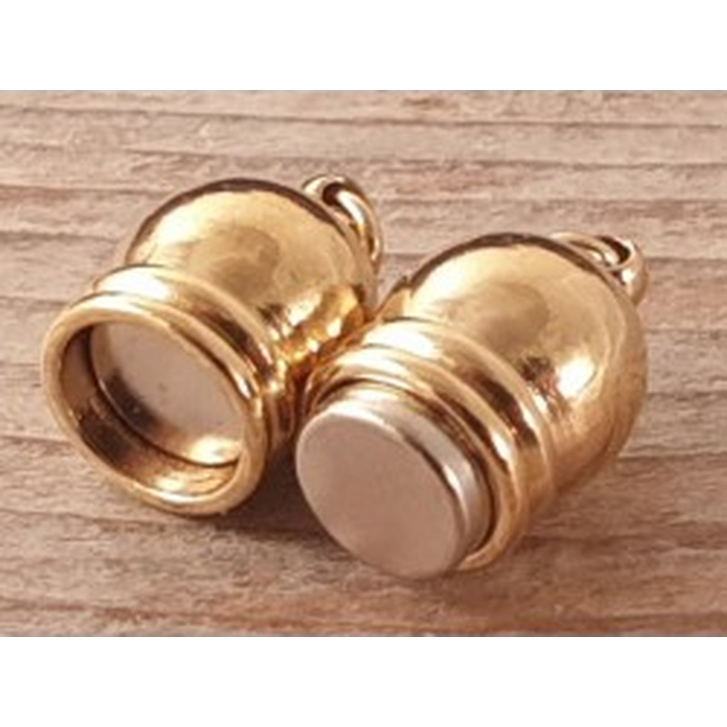 Magnetschliesse 8*23mm vergoldet 2