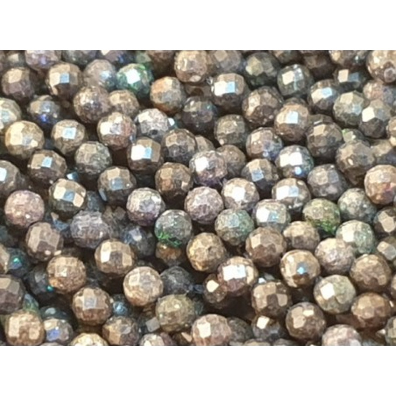 Opalkette facettiert 2mm