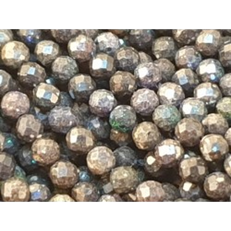Opalkette facettiert 2mm