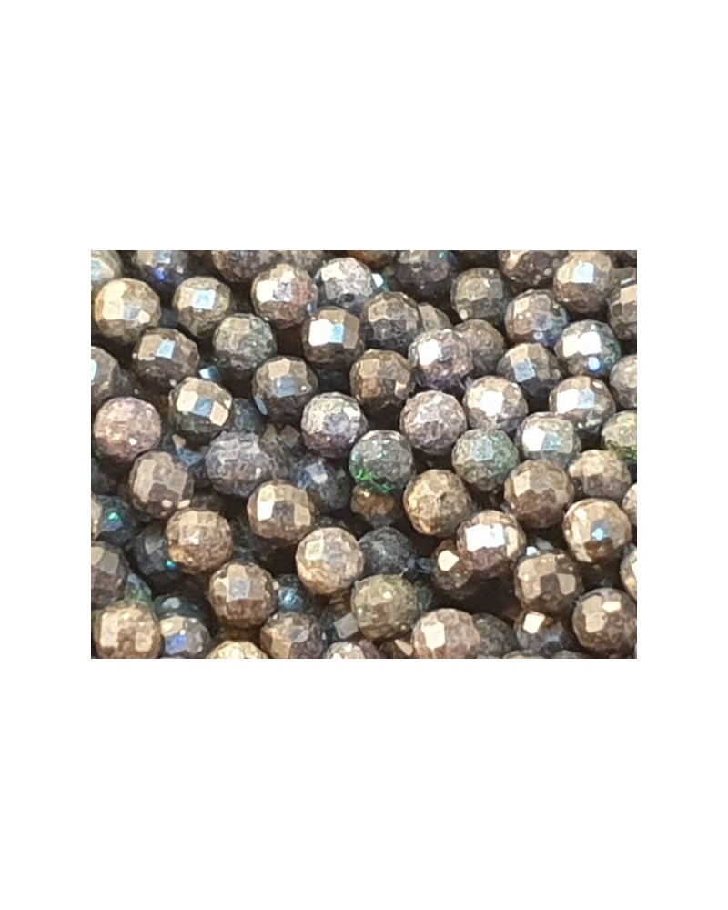 Opalkette facettiert 2mm